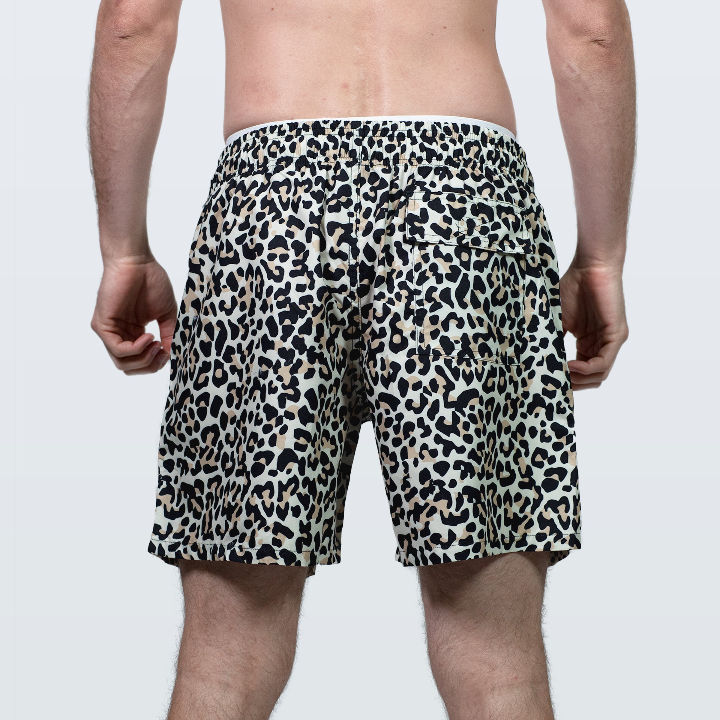 Danny Duncan Leopard Swim Shorts - DANNY DUNCAN 69 MERCH